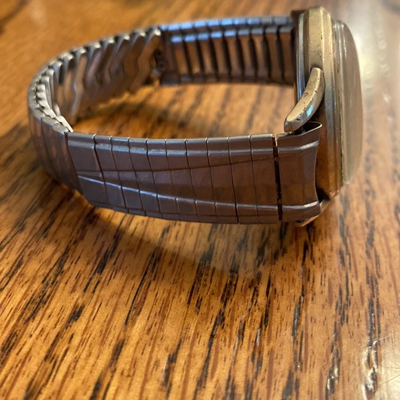 Vintage Zodiac Glorious Automatic Swiss Made Men Wrist Watch Stretch Band WORKS - Picture 2 of 14